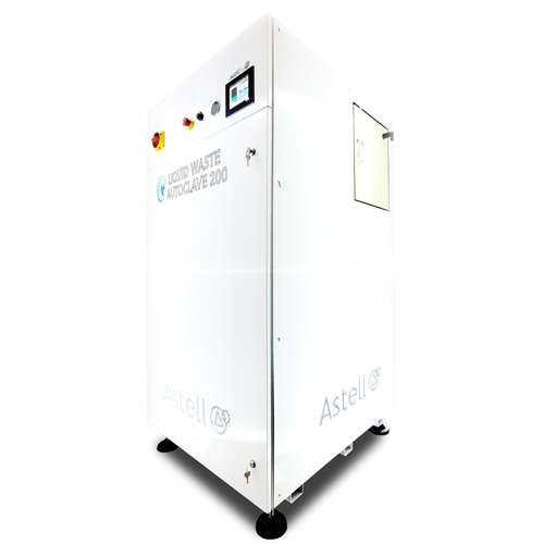 Liquid Waste Autoclave 200 - Front RightView