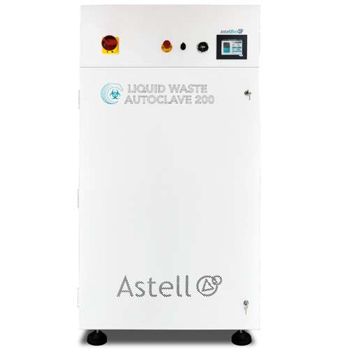 Liquid Waste Autoclave 200 - Front View