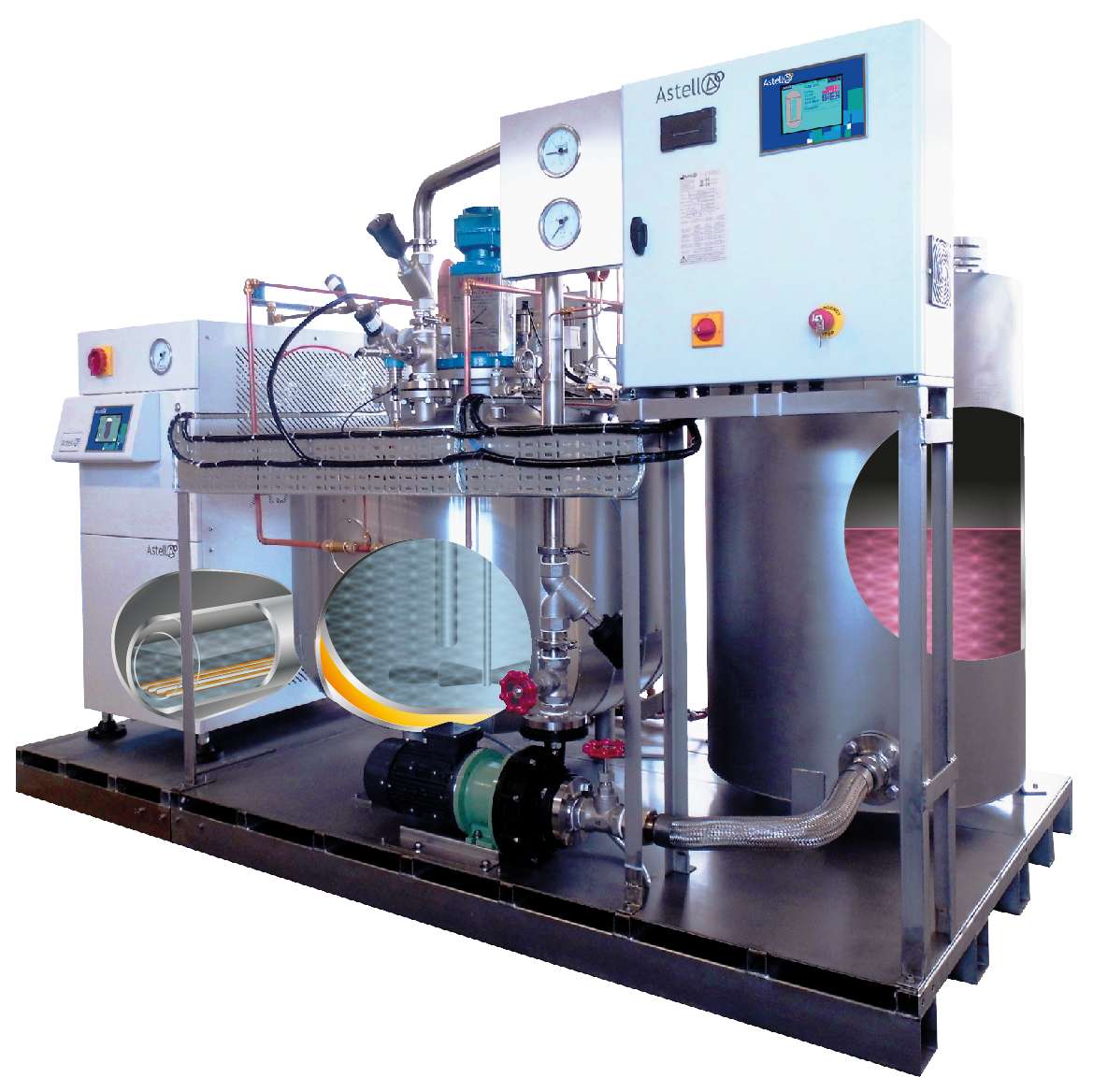 Batch Thermal EDS with illustrative cutaways